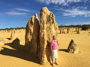 Dwarfed by the Pinnacles