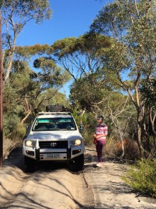 On the way to Eyre Bird Observatory, near Cocklebiddy